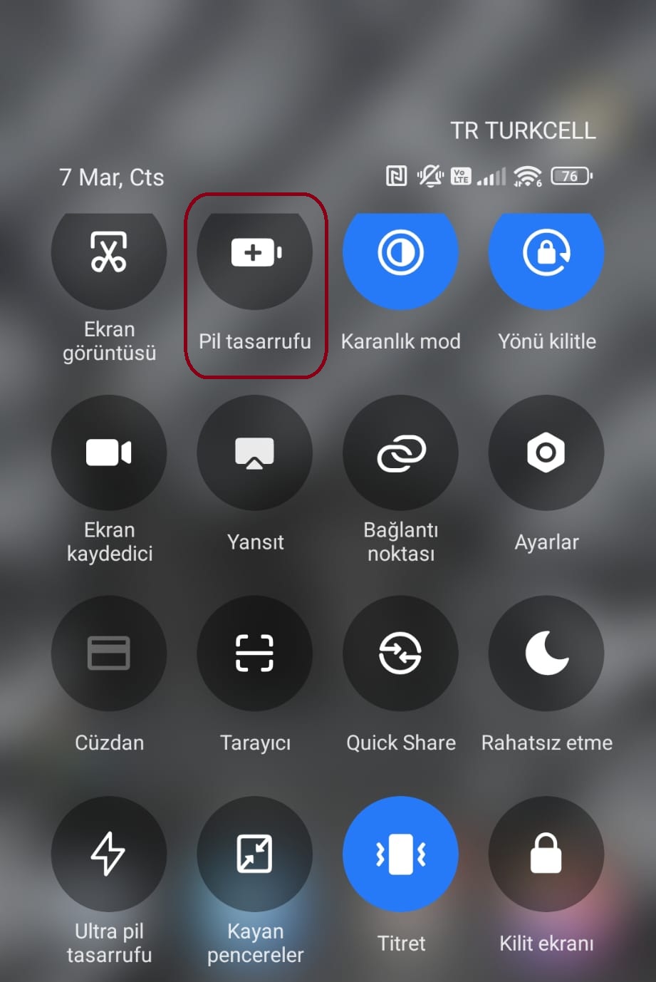 Ekran Parlaklık Seviyesi